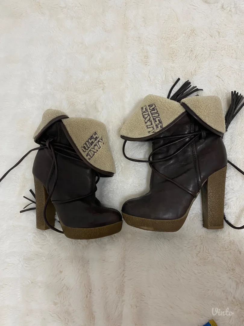 Miss Sixty Kožne čizme 35/36