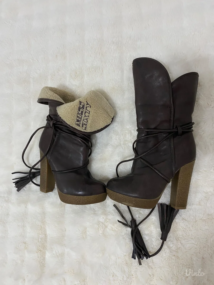 Miss Sixty Kožne čizme 35/36