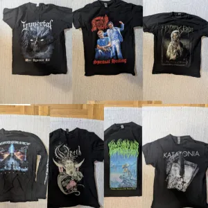 Metal Majice - Originalni Metal Lot (7 kom.)