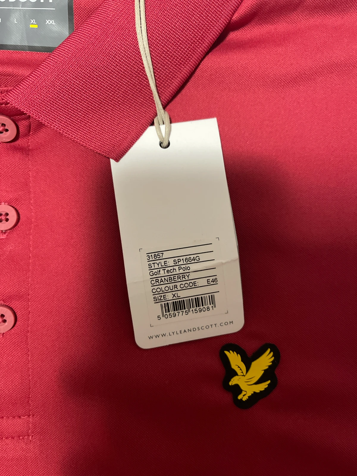 Lyle&Scott polo muška majica NOVO XL