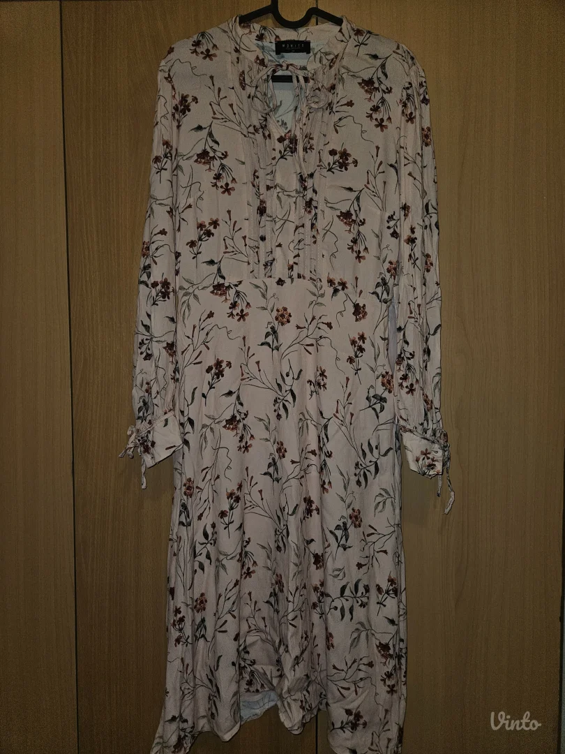 Midi šarena haljina