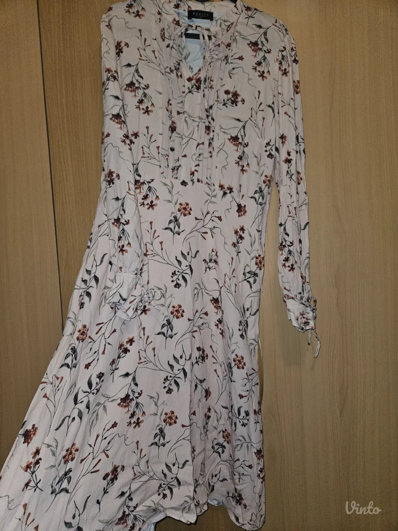 Midi šarena haljina