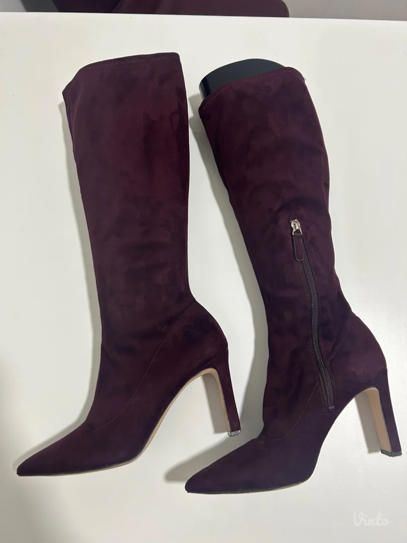 Nine West burgundi čizme(38)