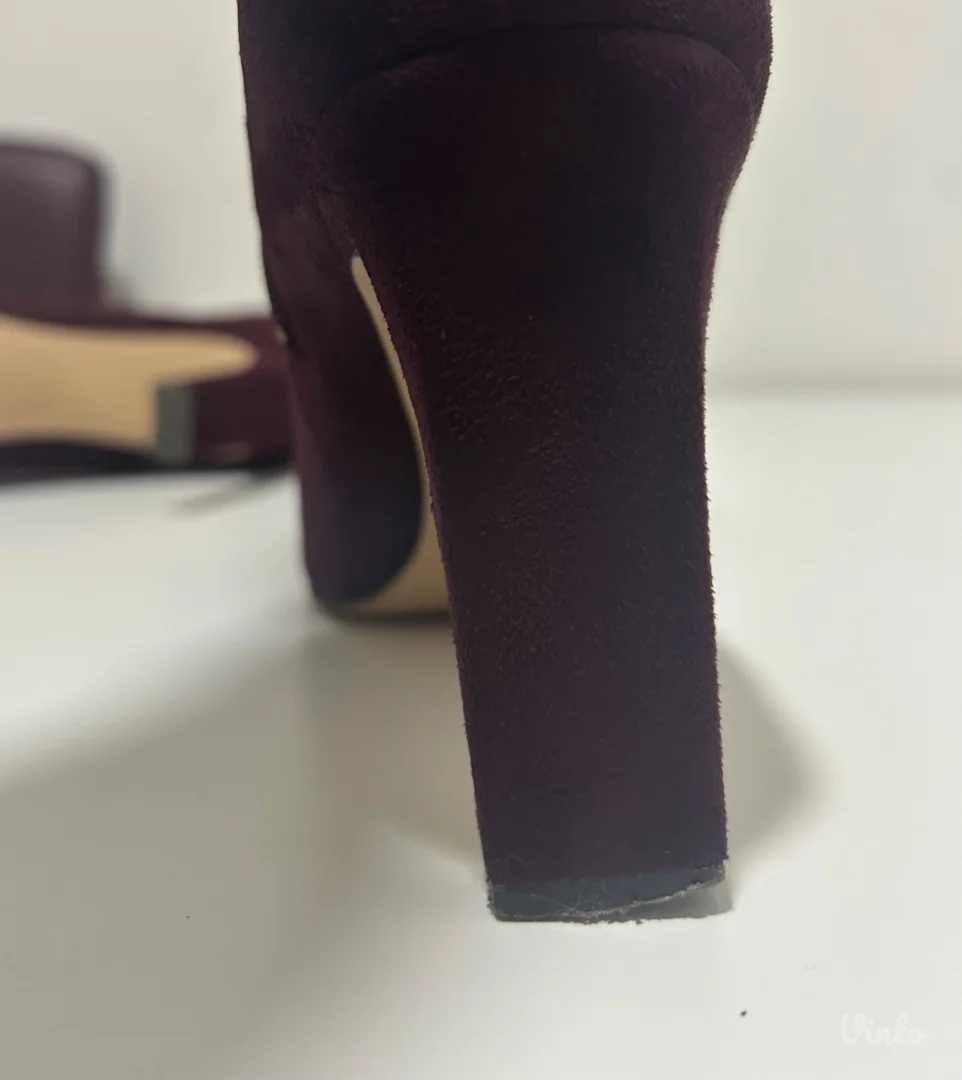 Nine West burgundi čizme(38)