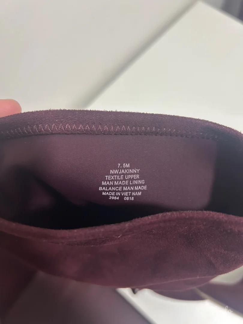 Nine West burgundi čizme(38)