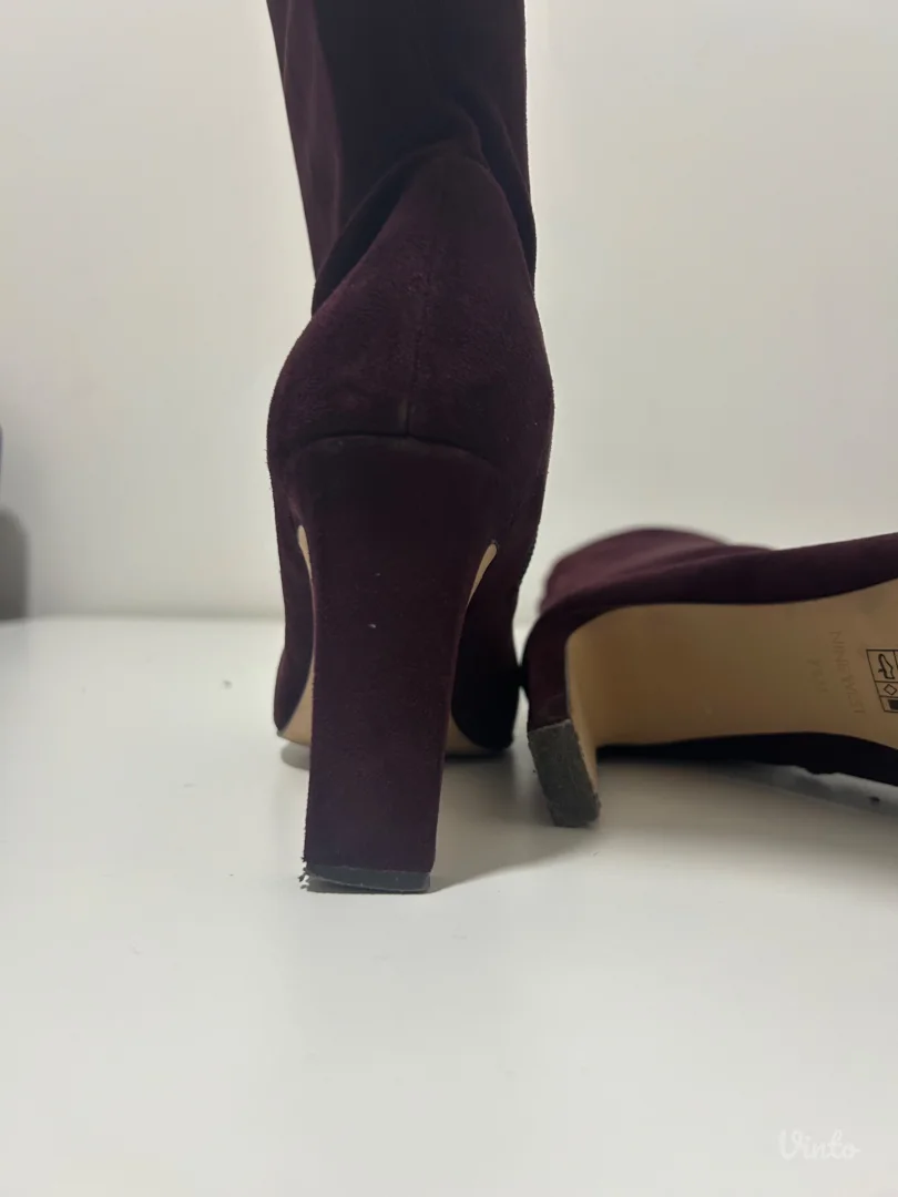 Nine West burgundi čizme(38)