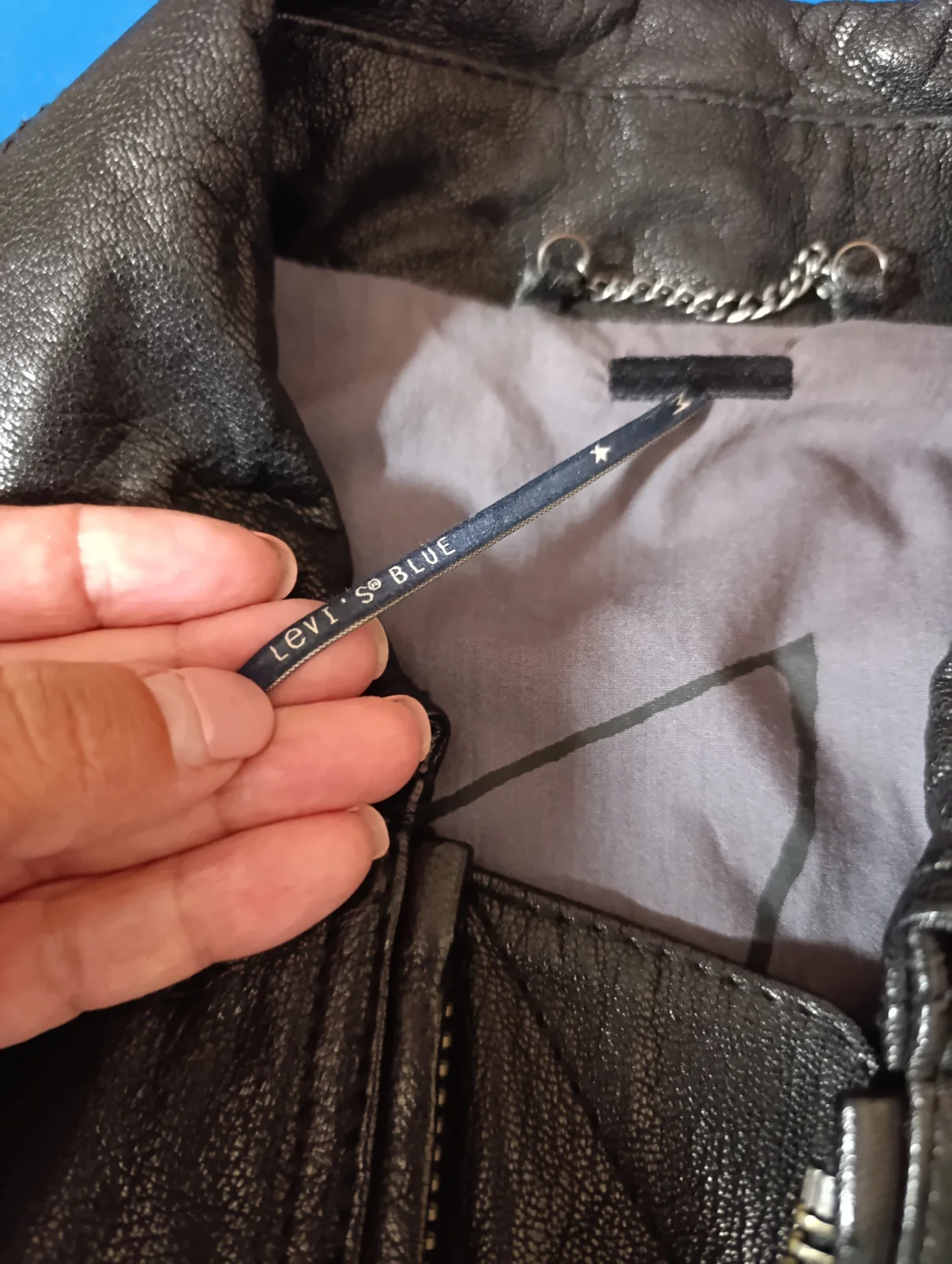Levis blue star bomber jakna