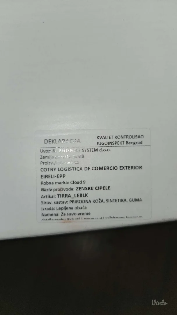 Cloud 9 crne kožne mokasine