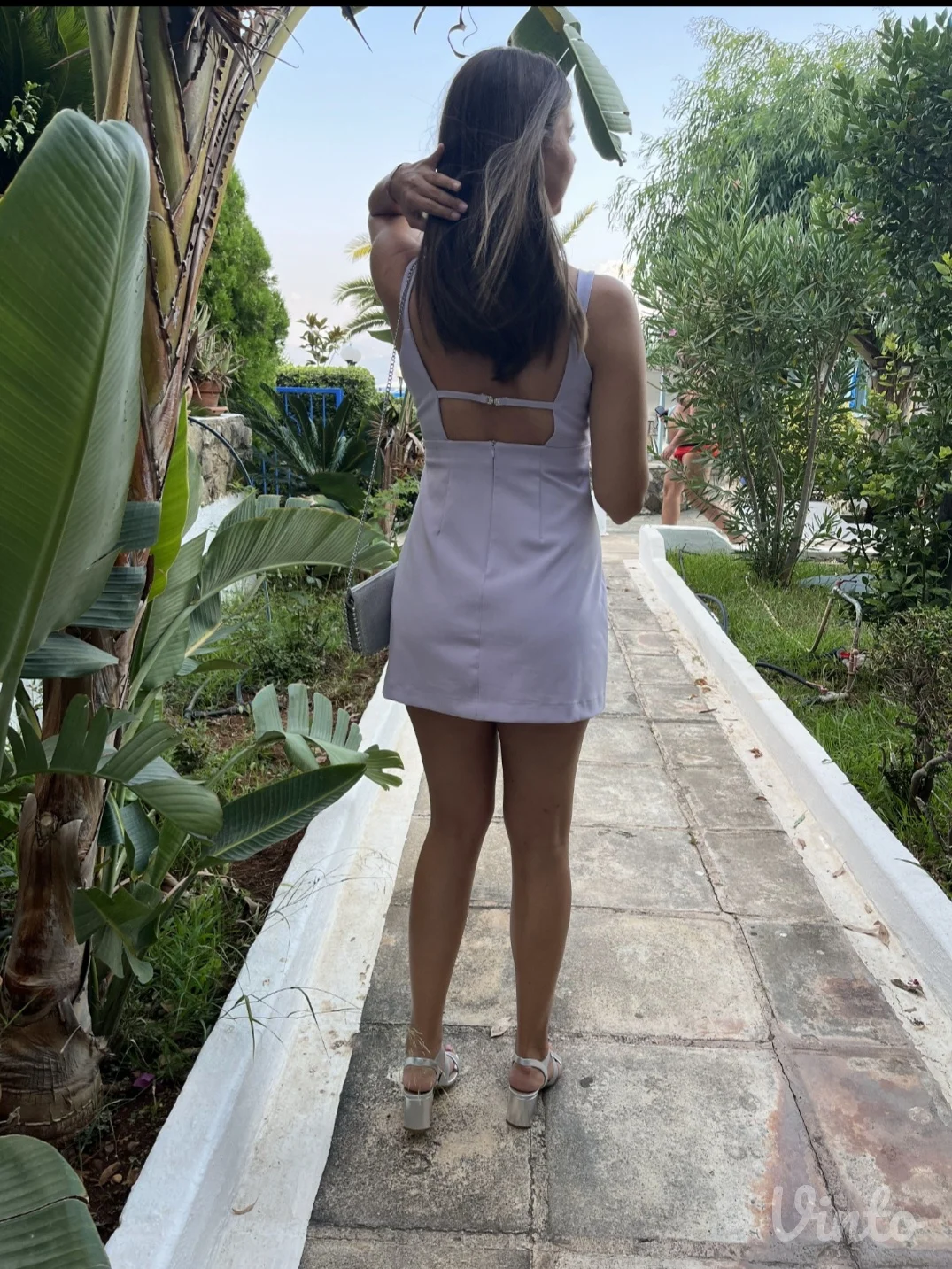 Zara lila haljinica