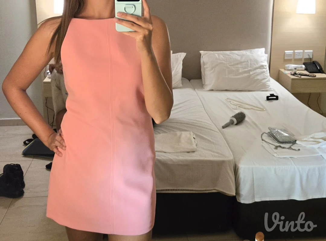 Zara pink haljinica