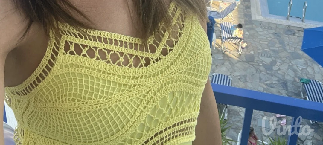 H&M žuta haljina