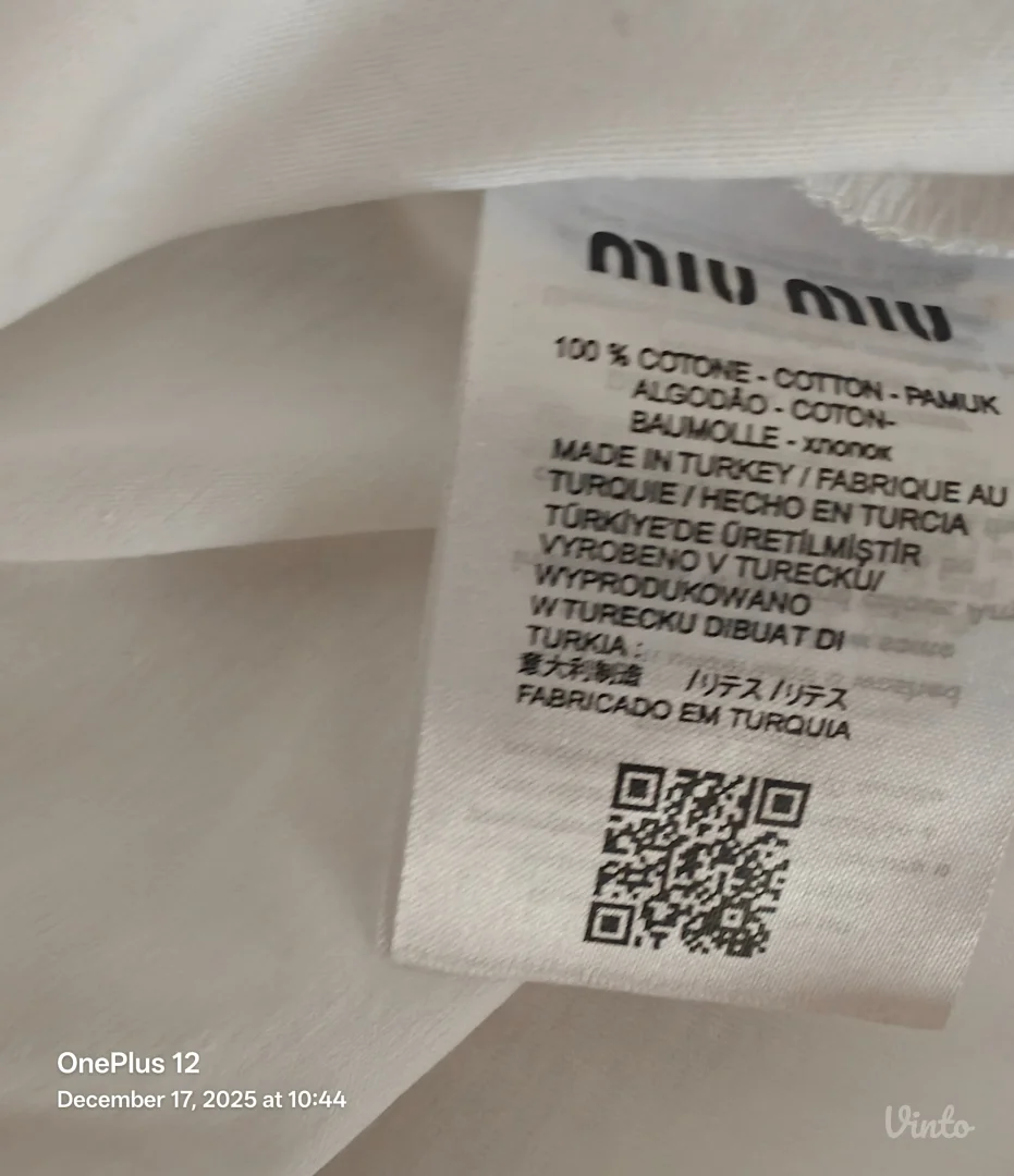 Miu Miu Tr. pamucna majica