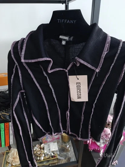 Missguided crop bluza