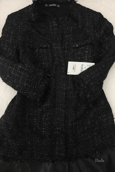 Zara bukle laminirana haljina