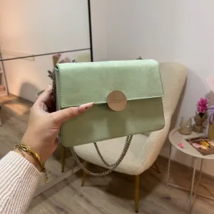 pastelno zelena torbica