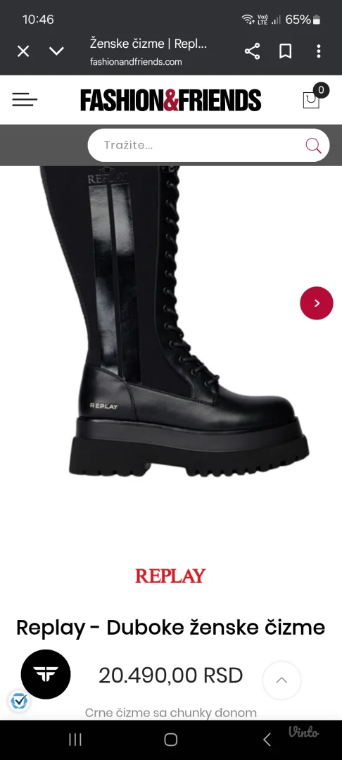 Replay zenske cizme