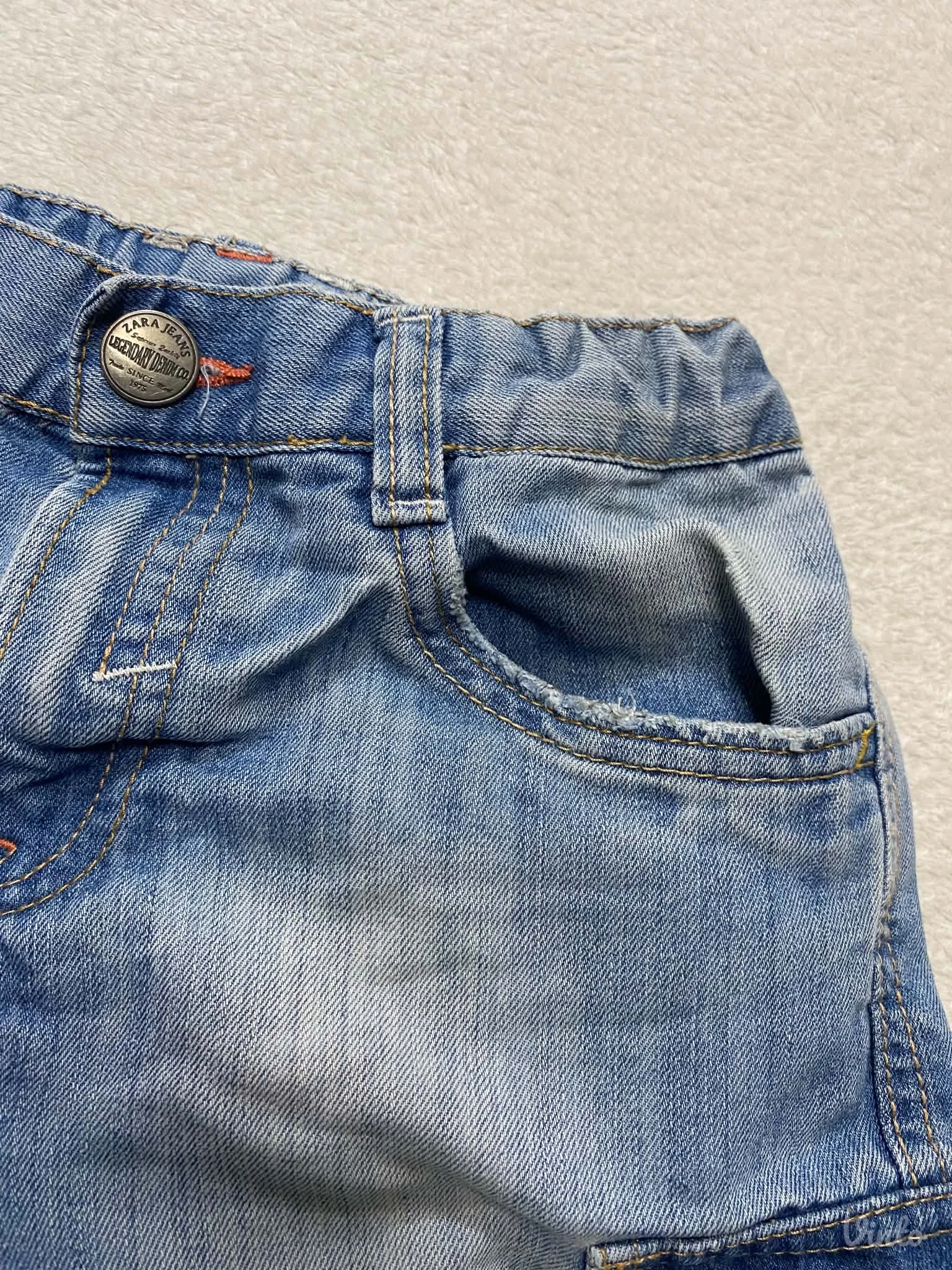 Zara kids 118cm. Dečije farmer kratke pantalone