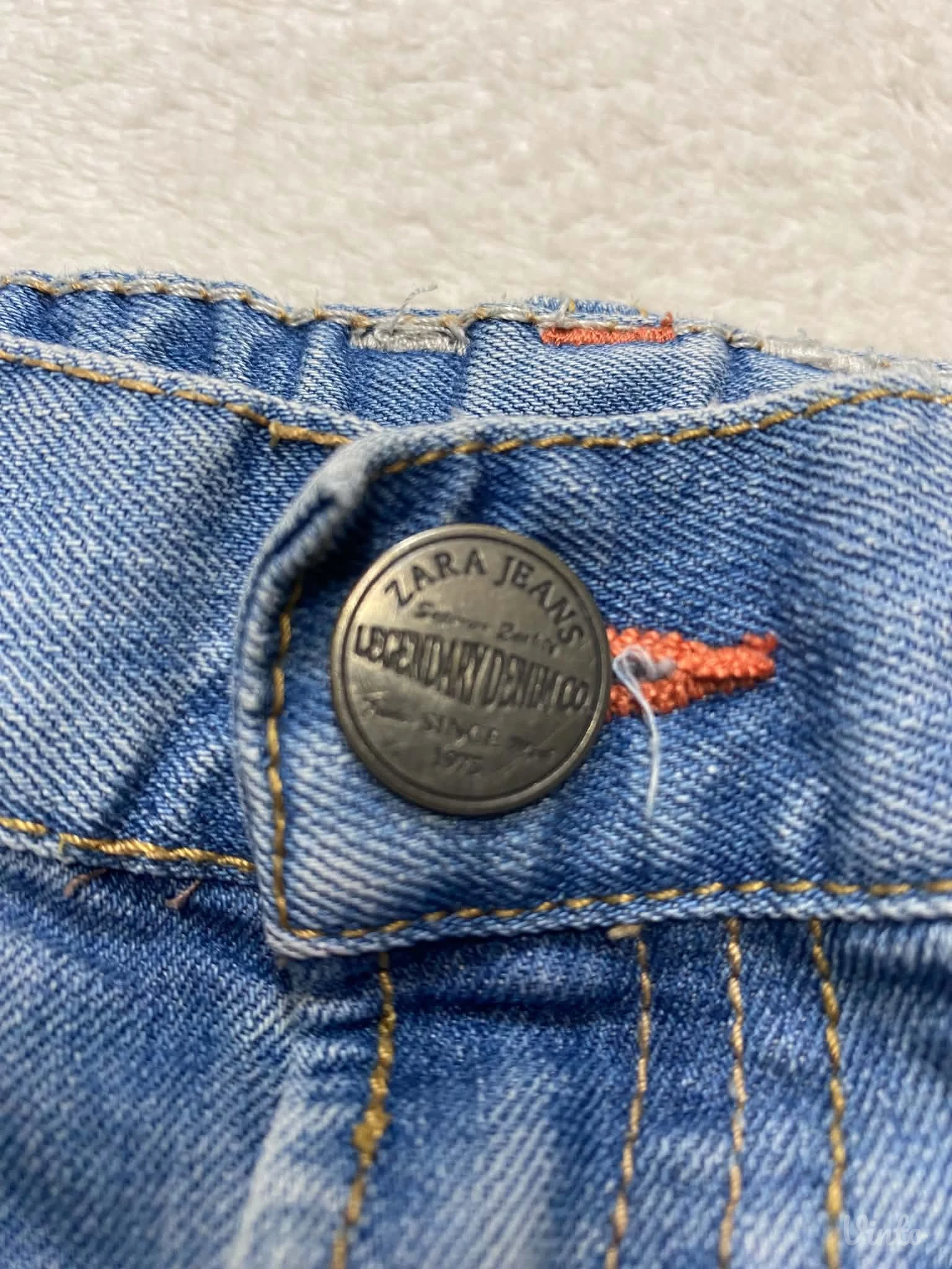 Zara kids 118cm. Dečije farmer kratke pantalone