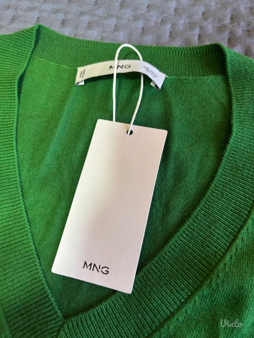 Mango zeleni ženski džemper