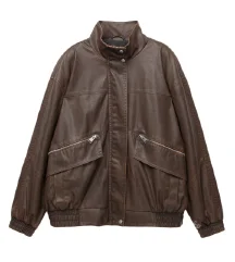 Pull&Bear jakna od eko/veštačke kože
