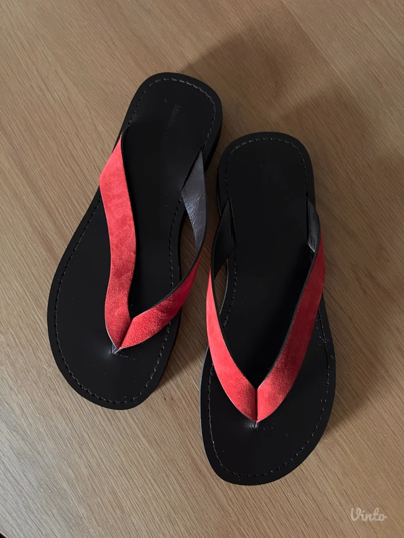 Massimo Dutti kožne japanke