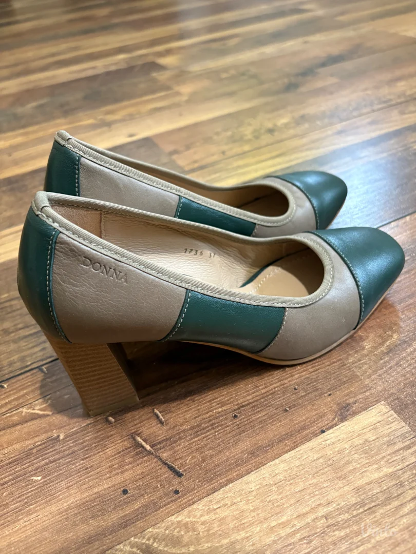 Kožne cipele na štiklu