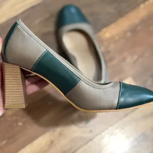 Kožne cipele na štiklu