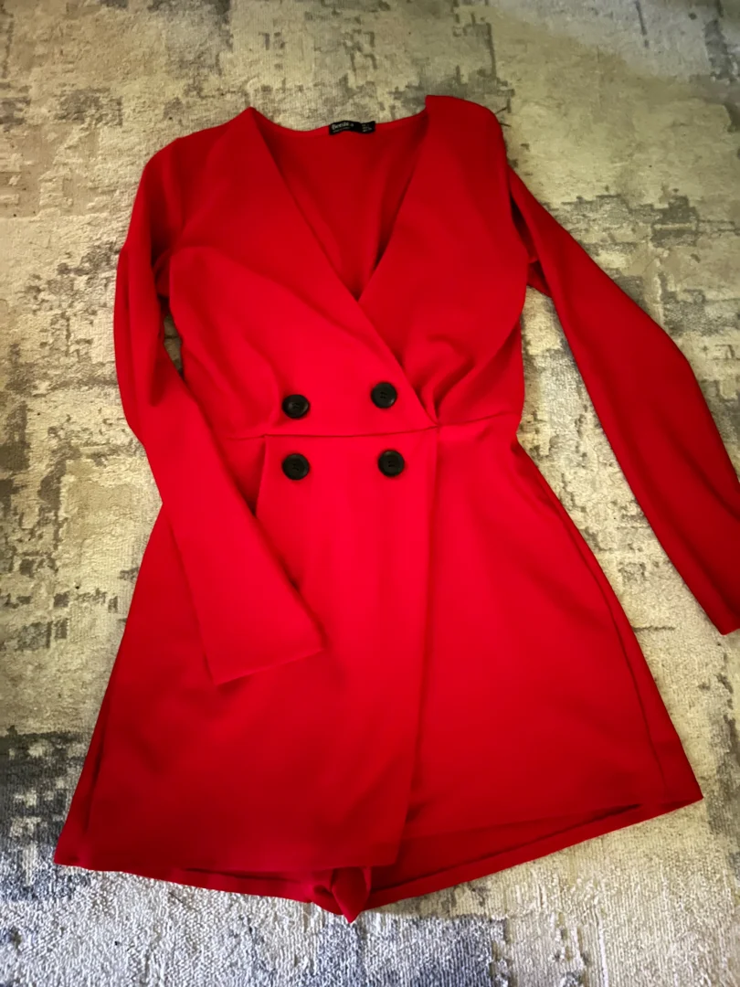 Bershka - crveni kombinezon