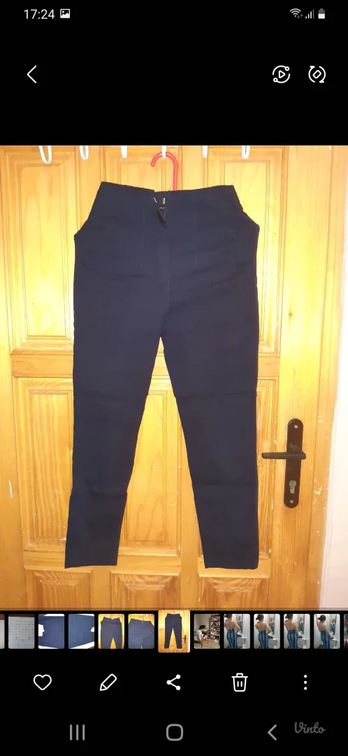 Ženske pantalone sa ušicima S NOVO