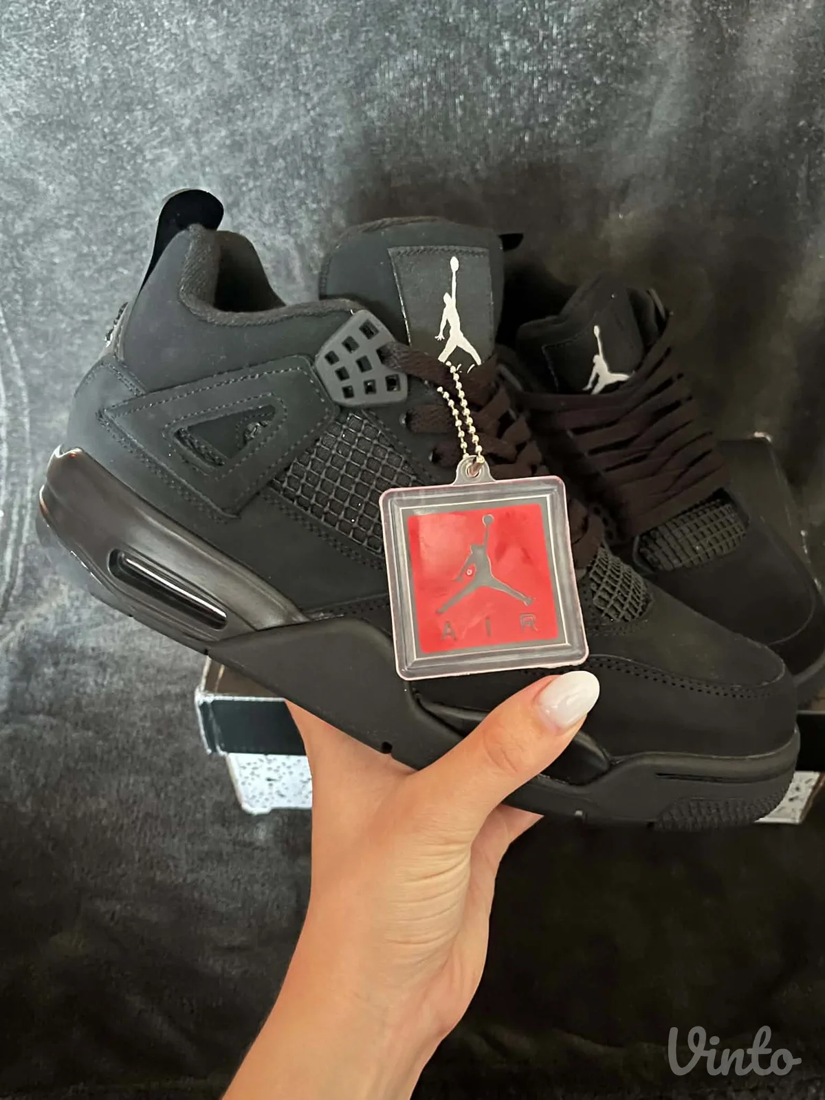 Nike Air Jordan Retro 4 Black Cat KOPIJA