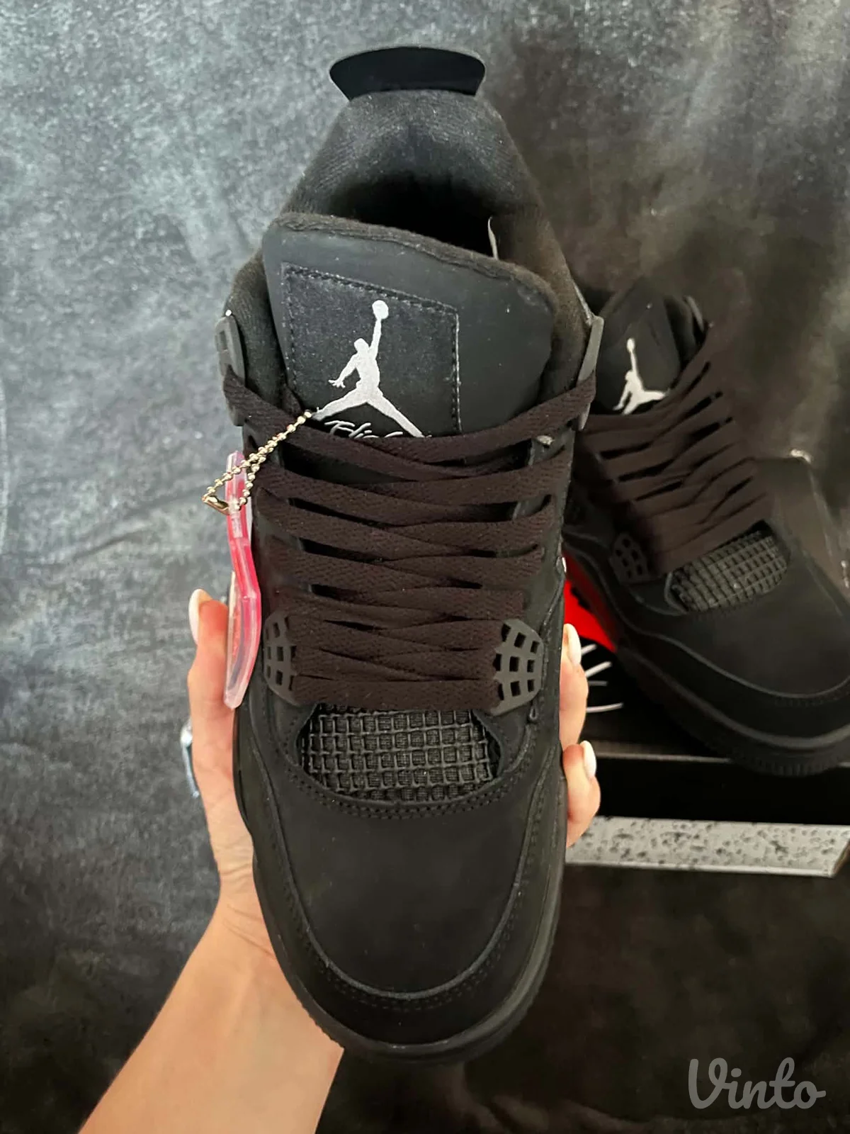 Nike Air Jordan Retro 4 Black Cat KOPIJA