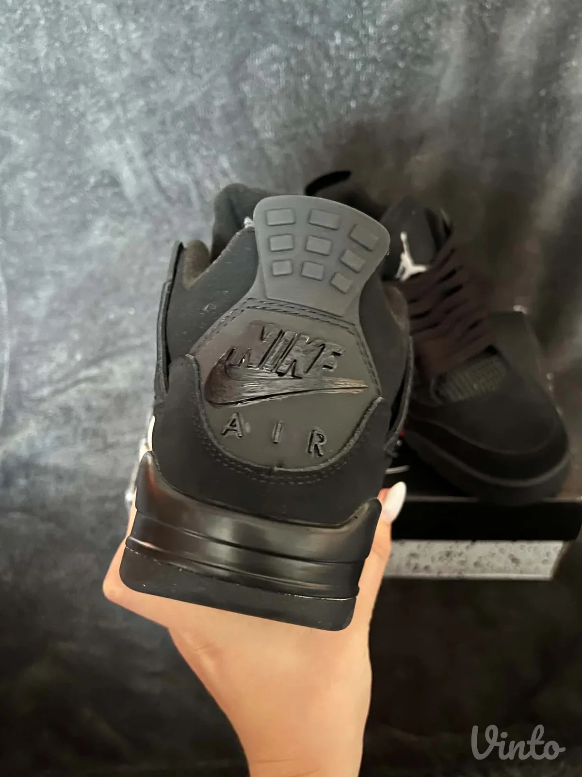 Nike Air Jordan Retro 4 Black Cat KOPIJA