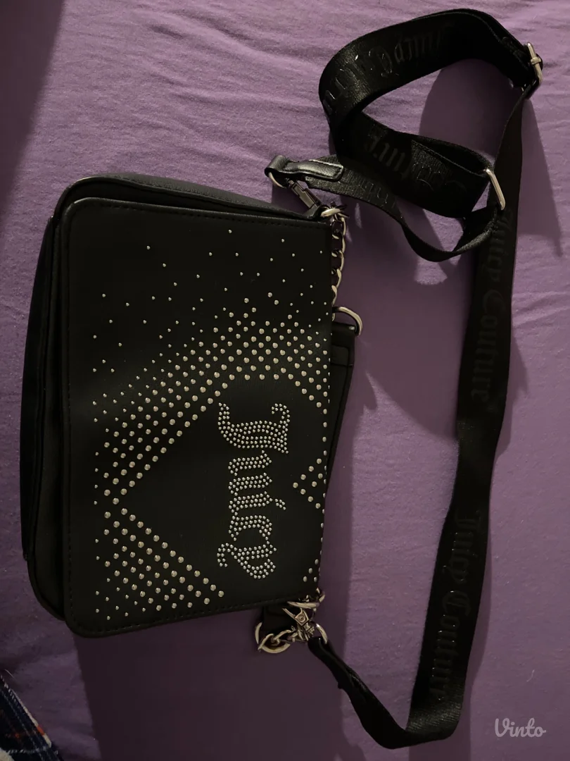 Juicy Couture crna torbica