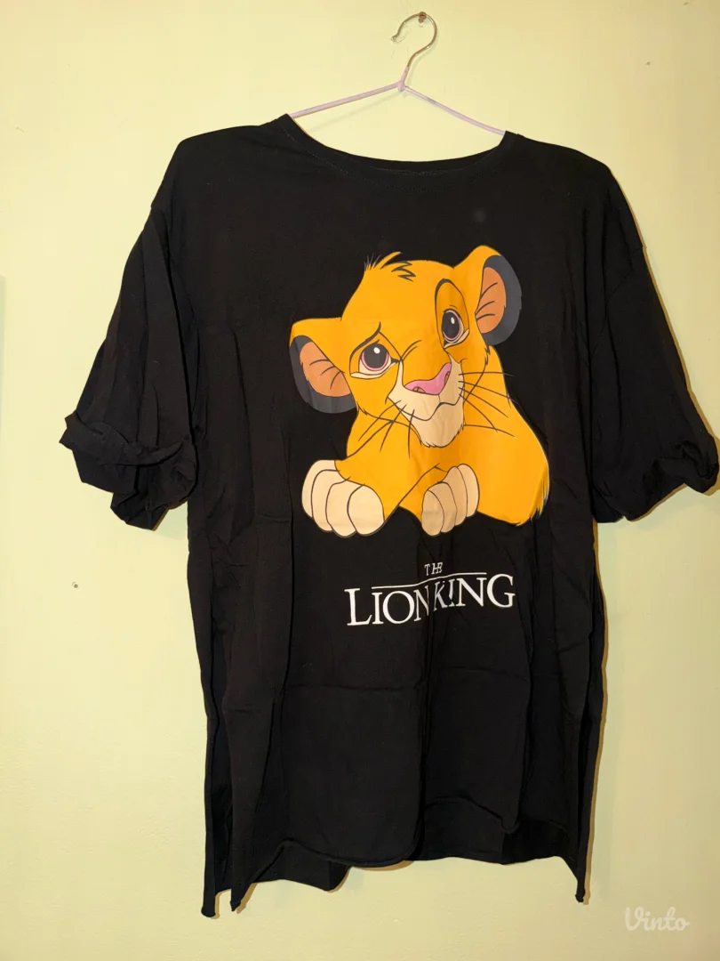 Ženska duža majica sa prorezima sa strane