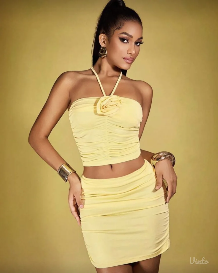 Shein-Komplet suknja-top