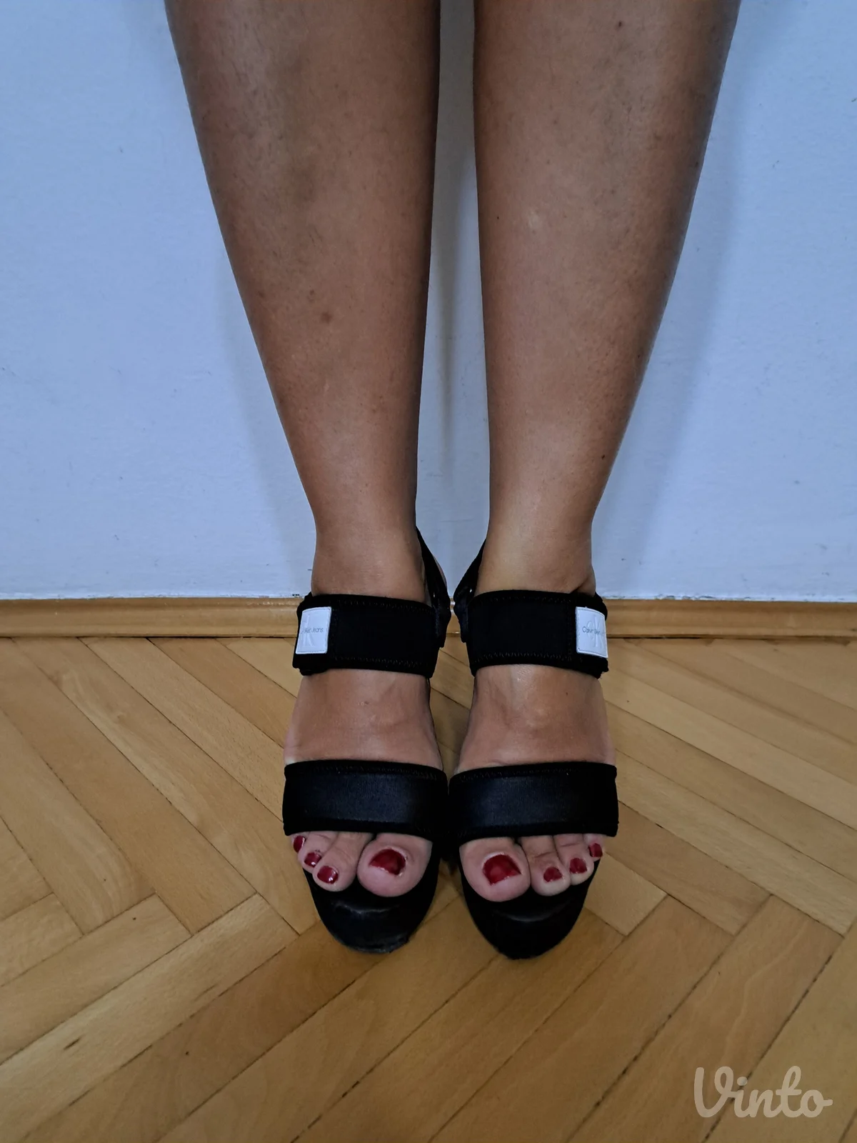 Calvin Klein sandale sa platformom br.38
