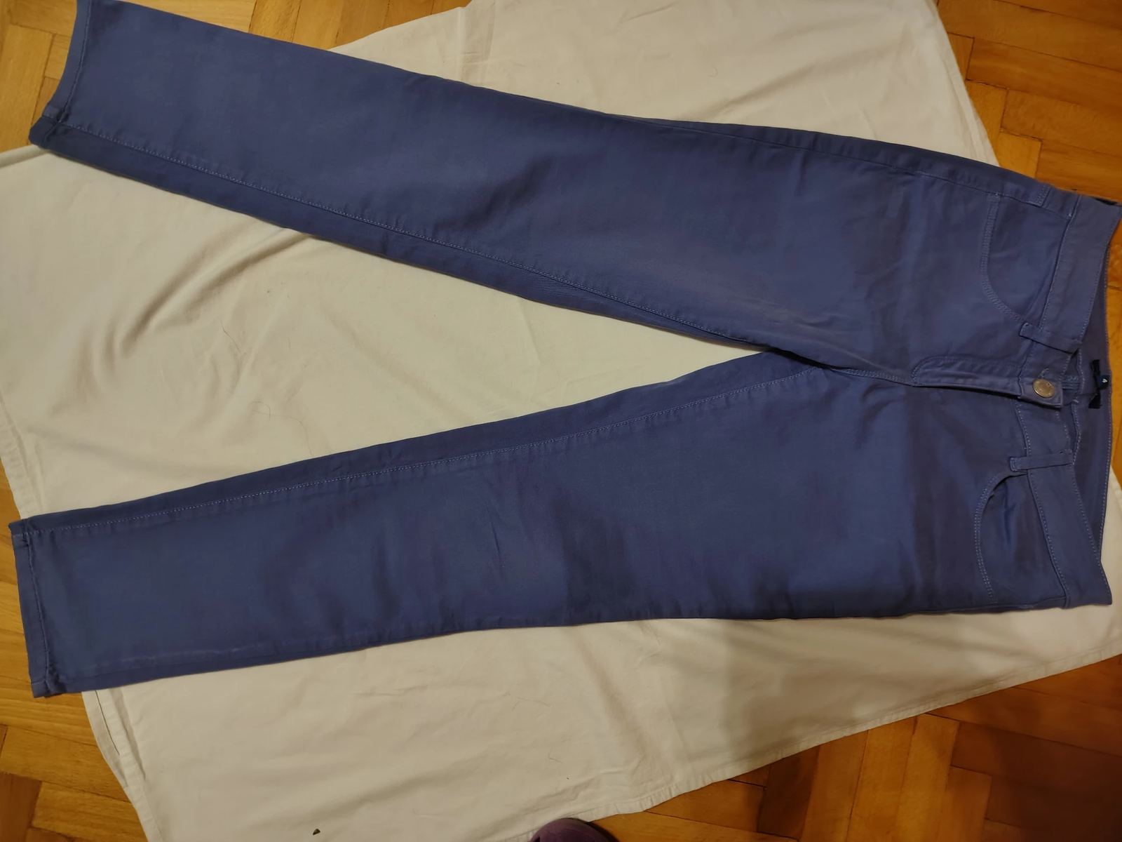 Tom Taylor pantalone,plavo-ljubičaste,vel. 36