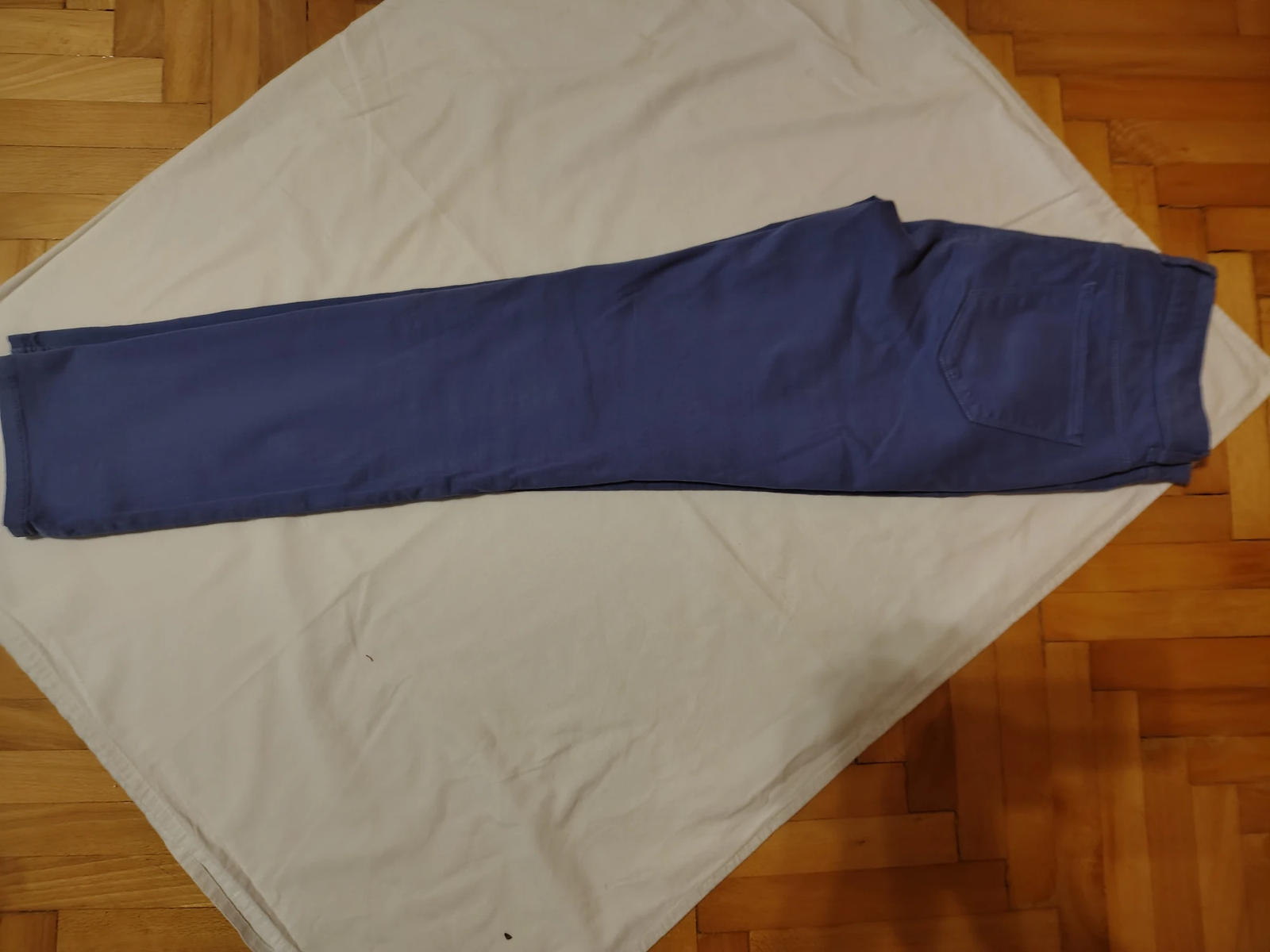 Tom Taylor pantalone,plavo-ljubičaste,vel. 36