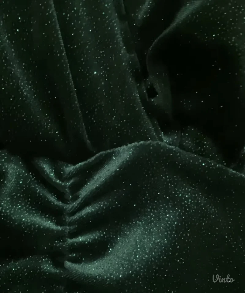 Zelena šljokičava haljina