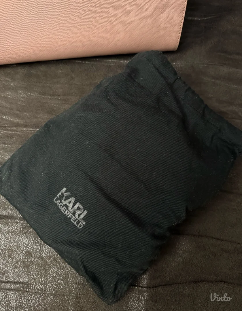 Karl Lagerfeld roze torba