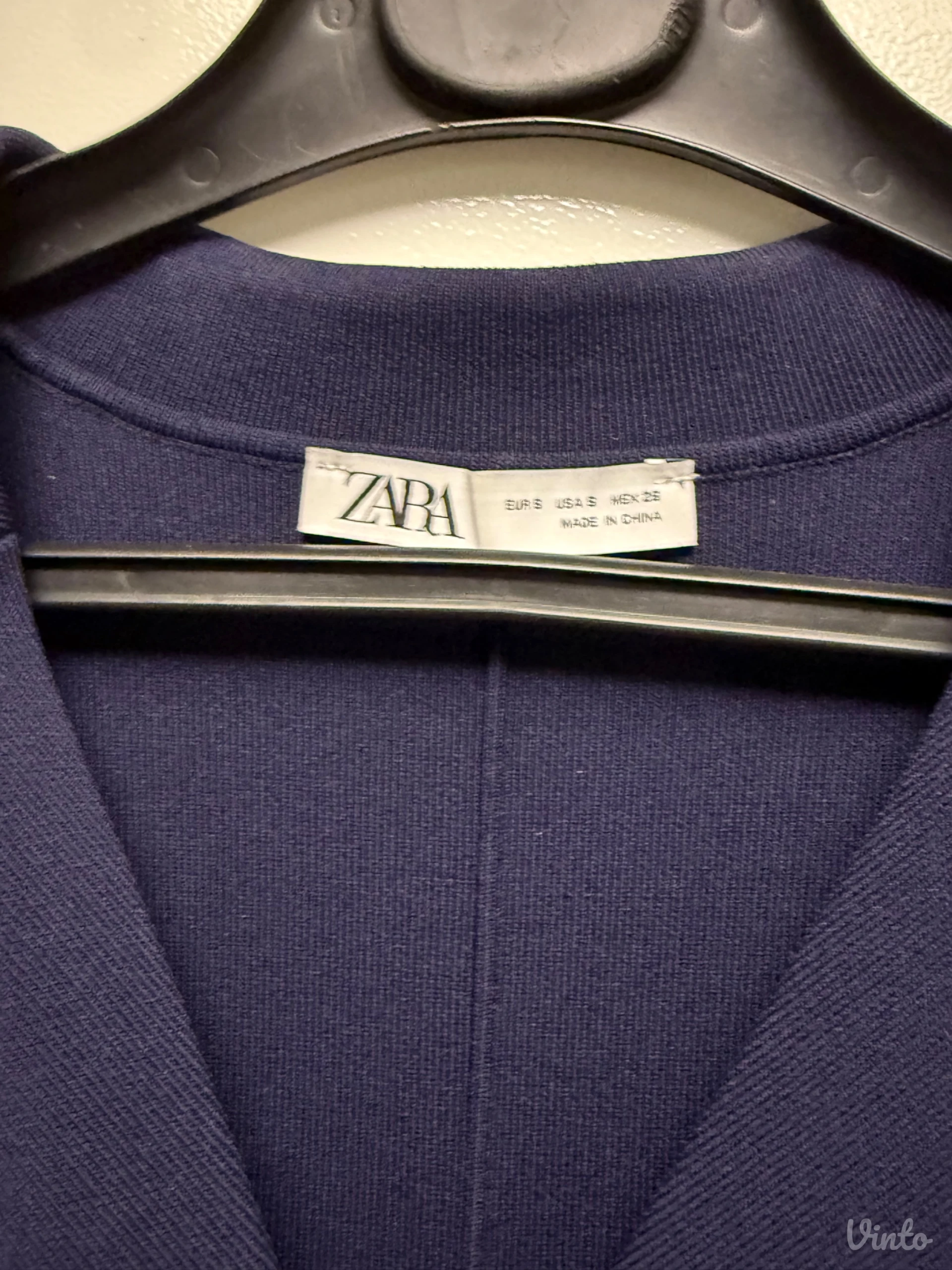 Zara kardigan navy blue