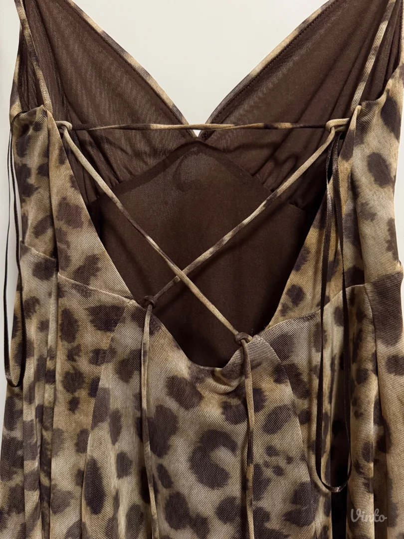 Zara letnja haljinica animal print