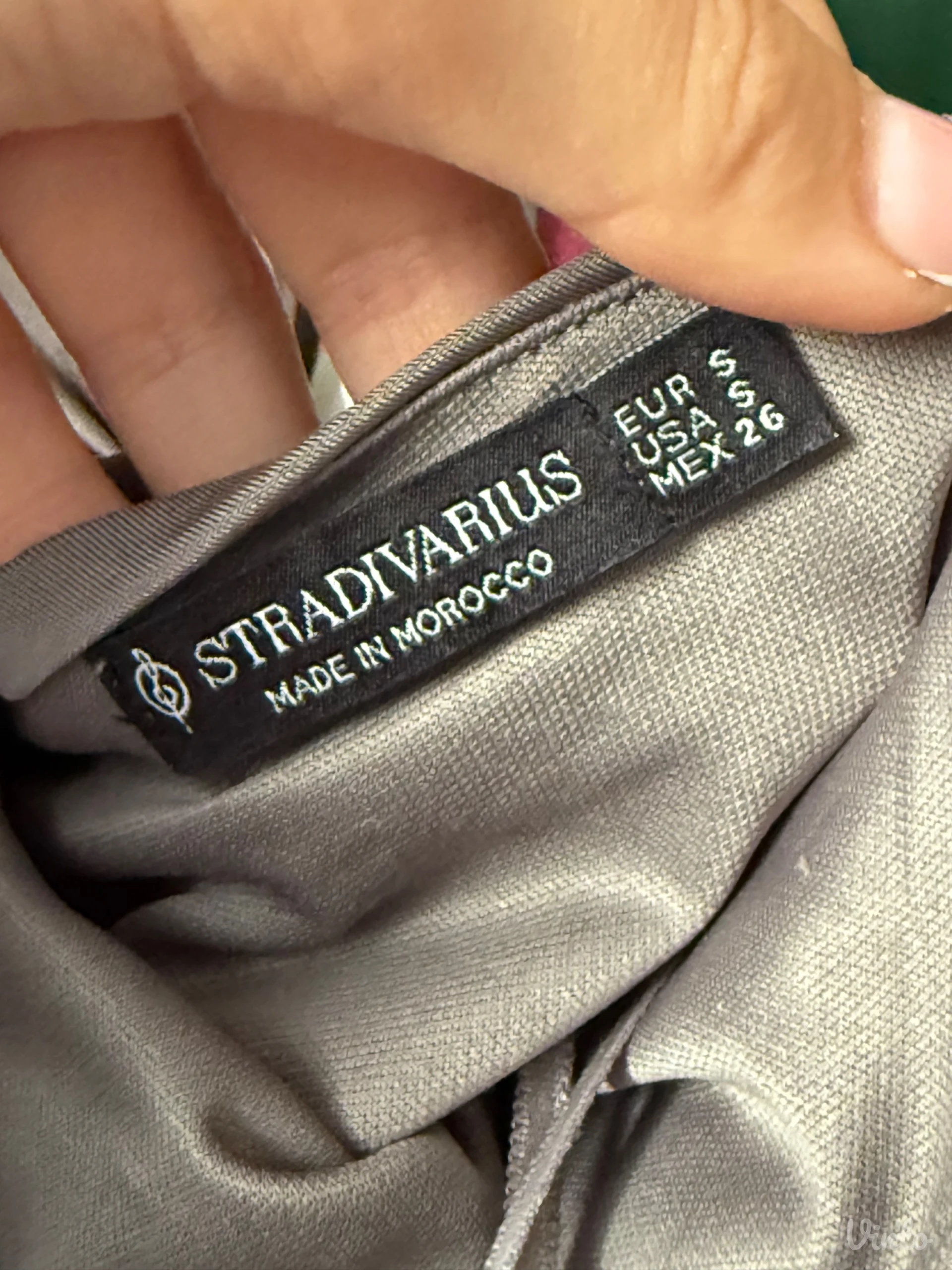 Siva haljina stradivarius