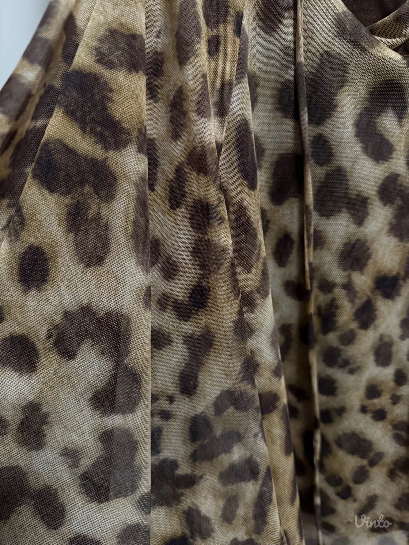 Zara letnja haljinica animal print