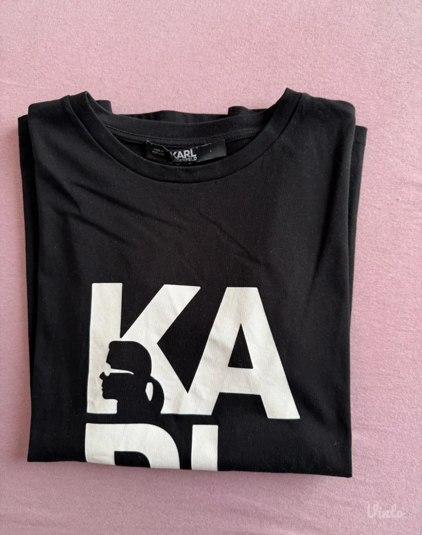 Karl Lagerfeld UNISEX crna majica