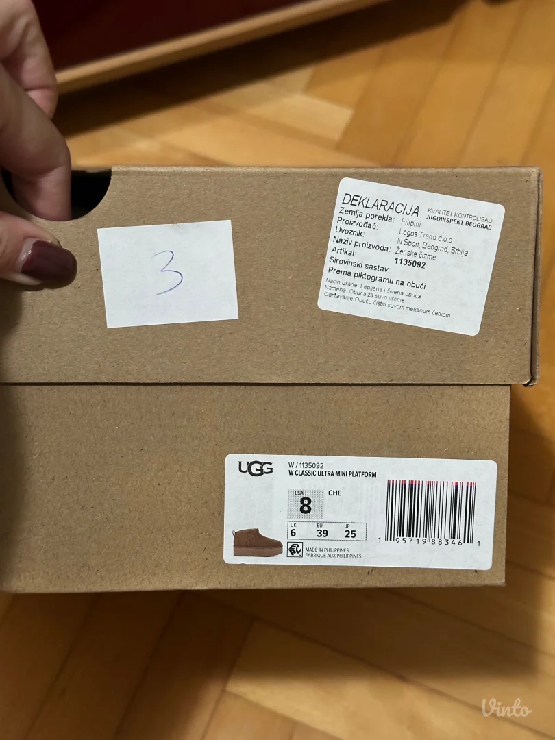 Ugg ultra mini platform