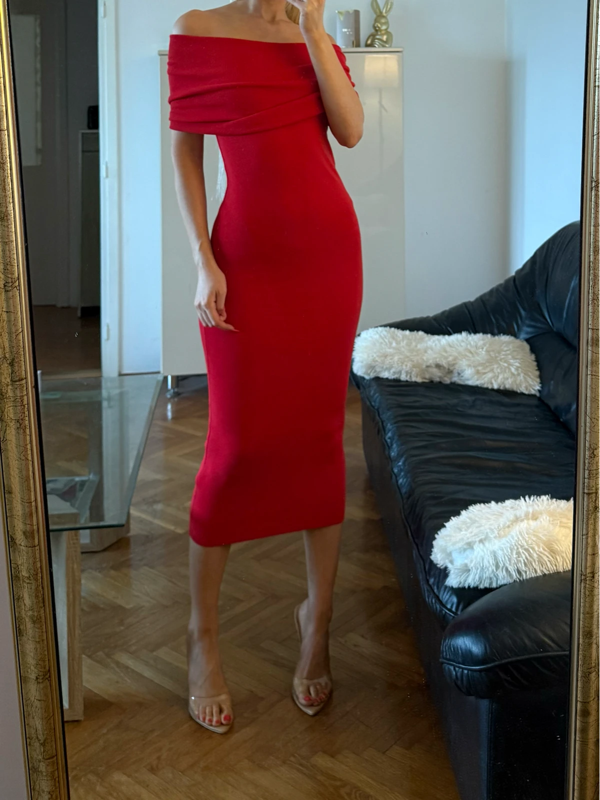 Crvena Zara haljina