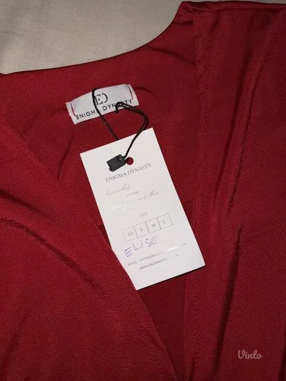 Enigma Dynasty crvena Elise haljina