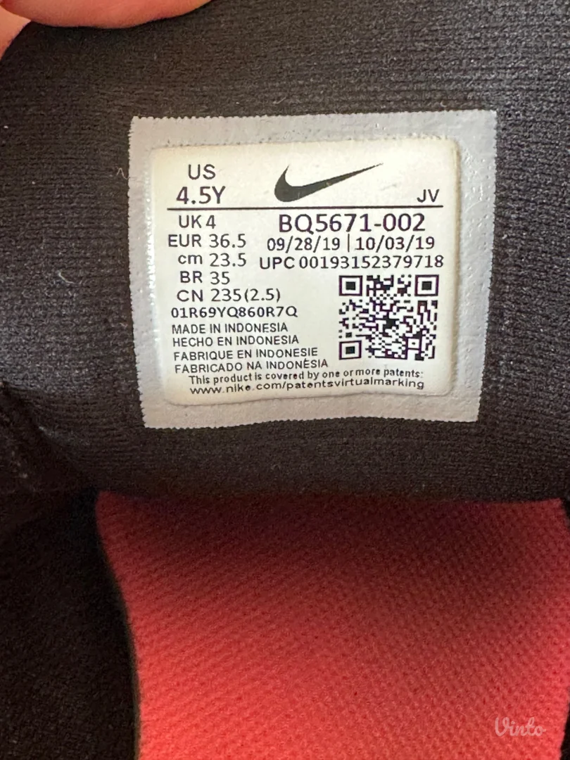 Nike patike 36.5 dva para