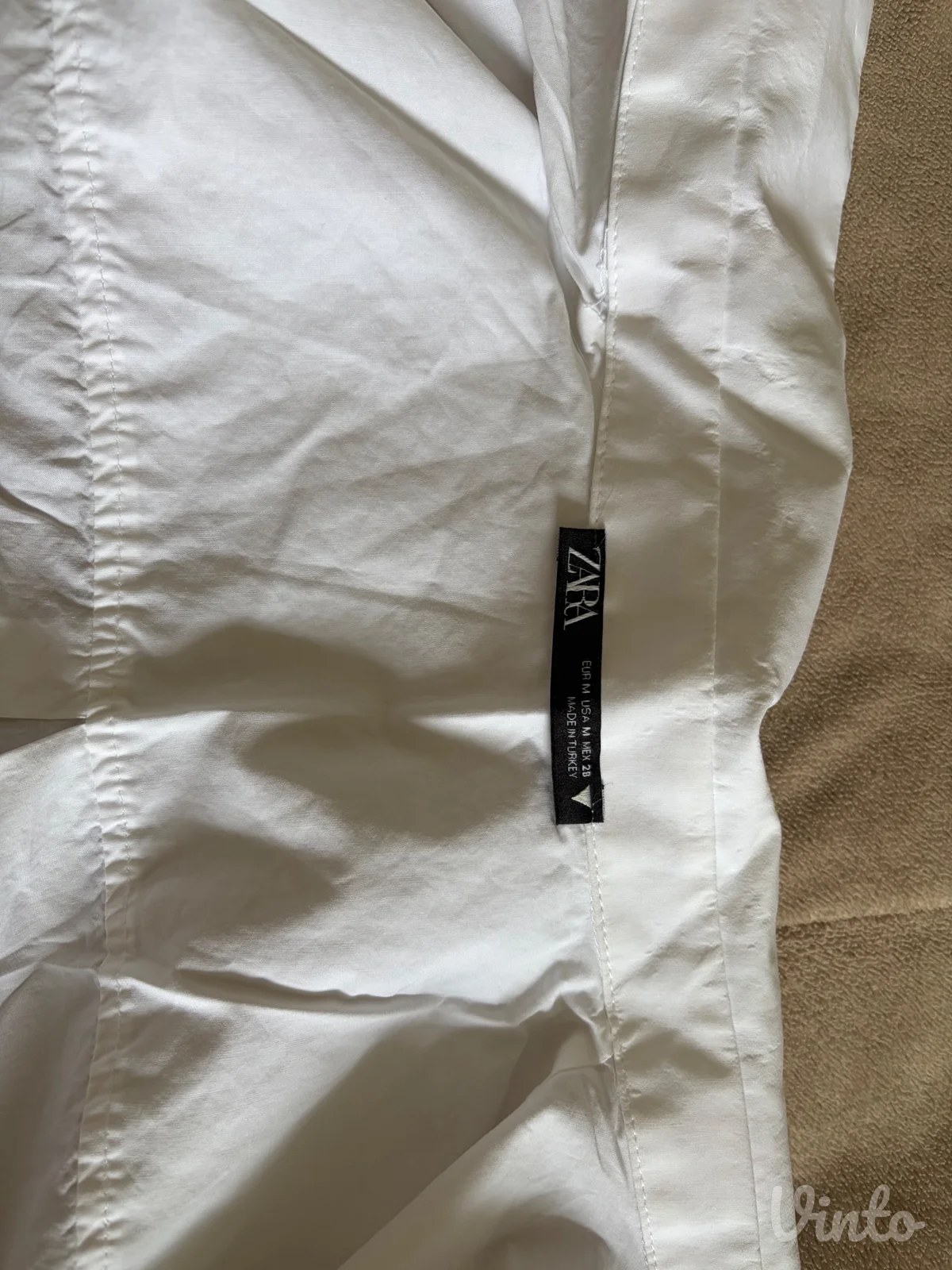 Zara crop-top košulja, M